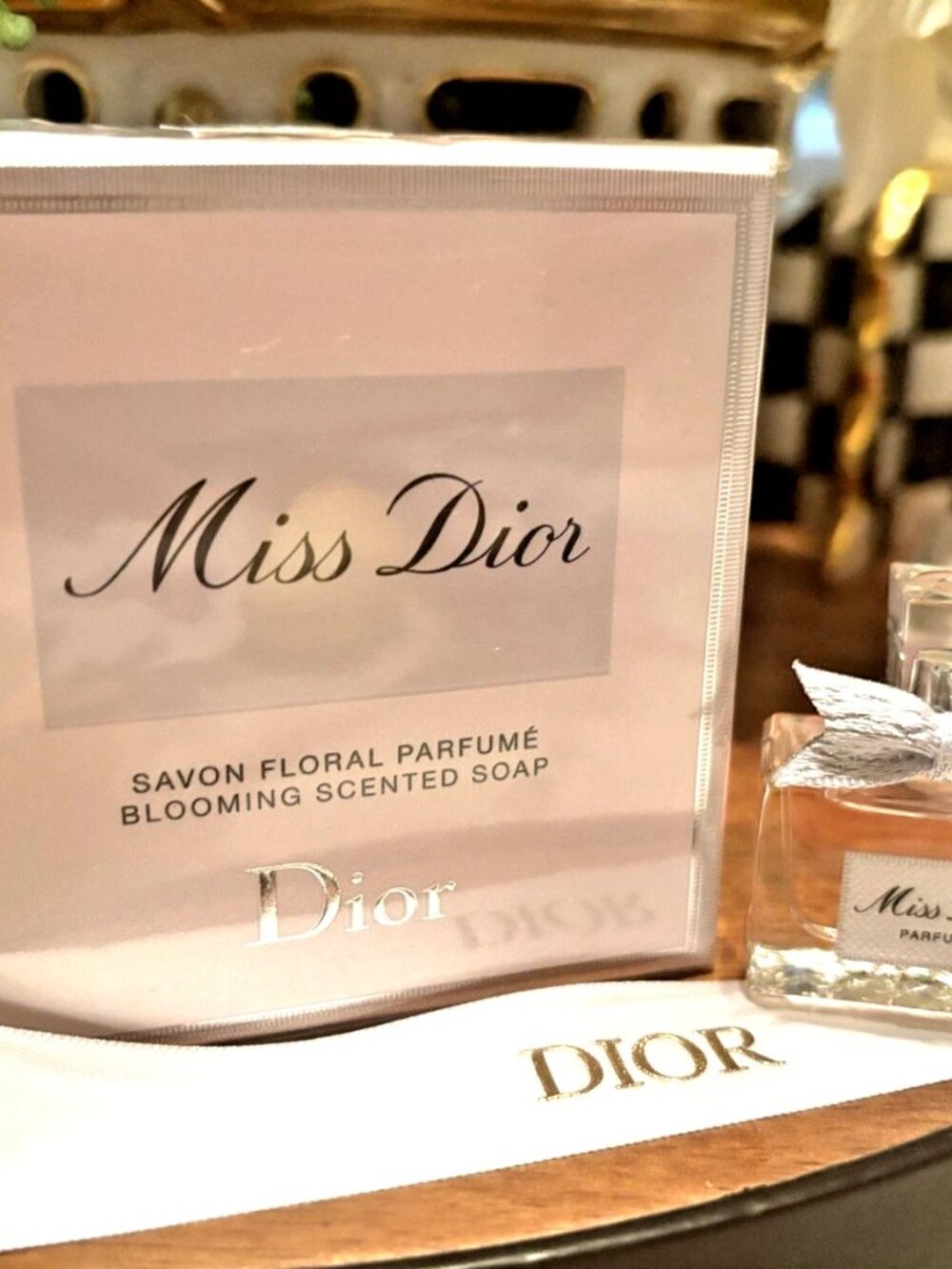 Miss DIOR bar soap pink boxed new - Picture 2 of 3